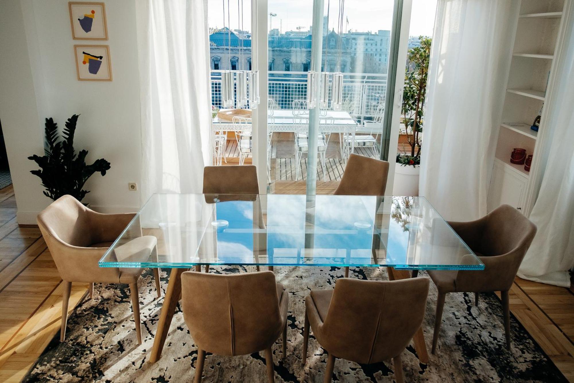 Chung cư 300 m² 5 phòng ngủ, 4 phòng tắm riêng ở Salamanca Madrid Ngoại thất bức ảnh