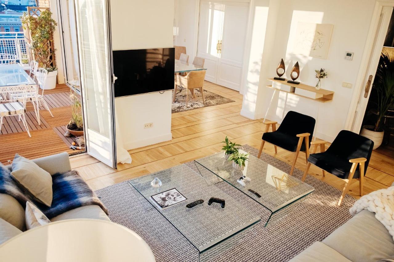 Chung cư 300 m² 5 phòng ngủ, 4 phòng tắm riêng ở Salamanca Madrid Ngoại thất bức ảnh